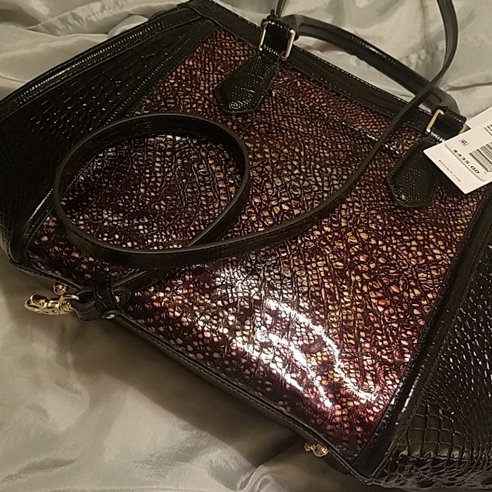 Brahmin Arden satchel multi florin NWT - Picture 4 of 6